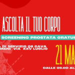 IL 21 MARZO A CAVA DE’TIRRENI SCREENING PER IL TUMORE ALLA PROSTATA