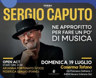 Al Nocera Jazz Festival domenica 19 luglio  Sergio Caputo – Ne approfitto per fare un po’ di musica