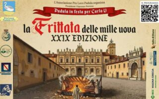 Lunedì 10 Agosto vi aspetto alla Certosa di Padula (Salerno) per gustare la rievocazione storica e la frittata delle mille uova di Carlo V. Ora, labora et mastica