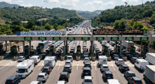 Ferragosto, traffico intenso sulla A30: rallentamenti dai caselli di Castel San Giorgio verso Salerno