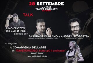 Al via domani la 38ª edizione del Premio Charlot: al Teatro Delle Arti una serata tra fumetto, grande animazione e la magia del musical