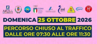 Salerno: Domenica 25 ottobre 2026 il percorso chiuso al traffico