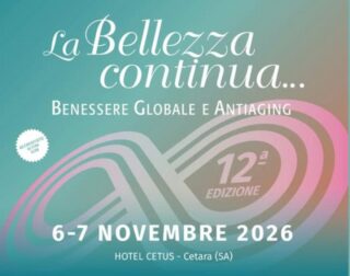 LA BELLEZZA CONTINUA. BENESSERE GLOBALE E ANTIAGING CONFERENZA STAMPA 26 OTTOBRE ORE 11, PALAZZO DI CITTÀ